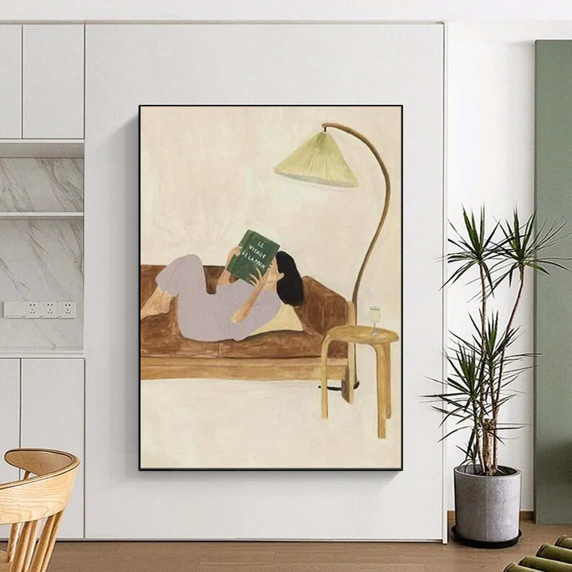 cozy abstract wall art
